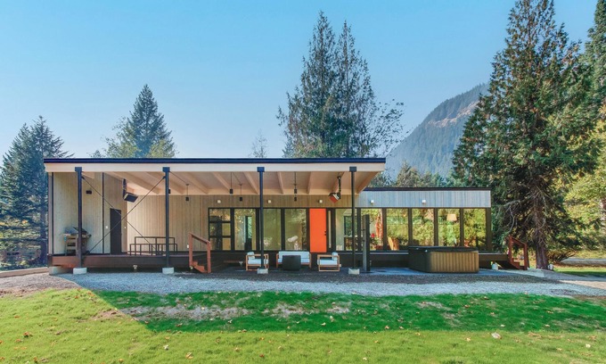 Randle House | Gorgeous Twin Cabins In A Serene Setting In Randle - Packwood, WA