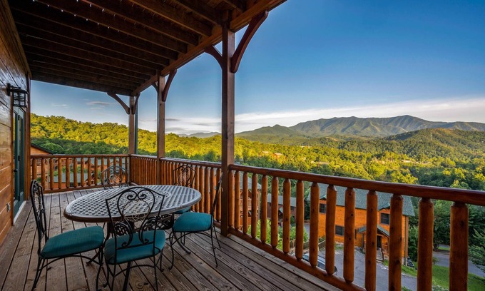 Gatlinburg Cabin | Gorgeous Views, Hot Tub, Game Room, and Free Attraction Passes, Resort Pool