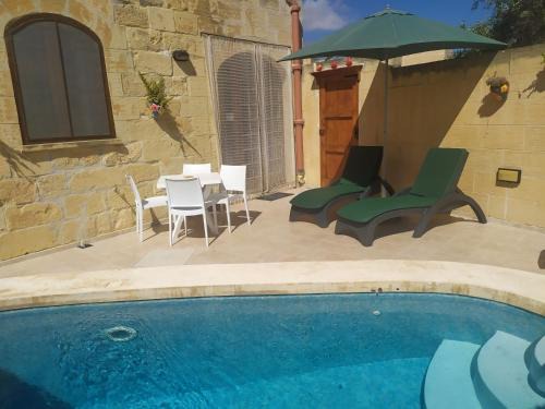 Sannat House | Gozo Rustic Farmhouse with stunning views and swimming pool