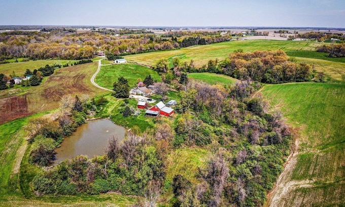 Mitchell Other | Grafton Getaway - Farmhouse on 23 secluded acres sleeping 28 guests