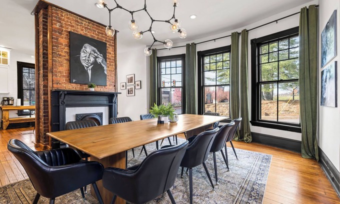 Central Business District House | Grand and Unique Historic Downtown Lynchburg Home!