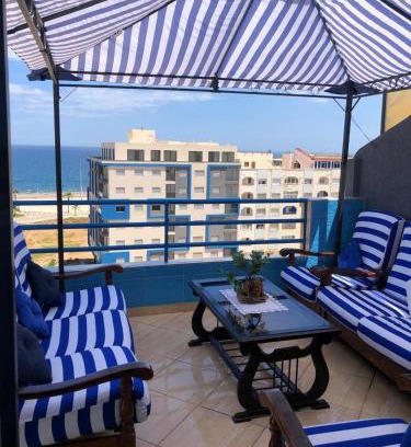 Oued Laou Apartment | Grand appart avec vue sur mer