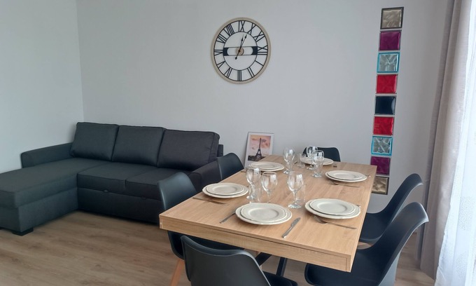 Deuil-la-Barre Apartment | Grand Appartement -20 mn- Paris et Stade de France