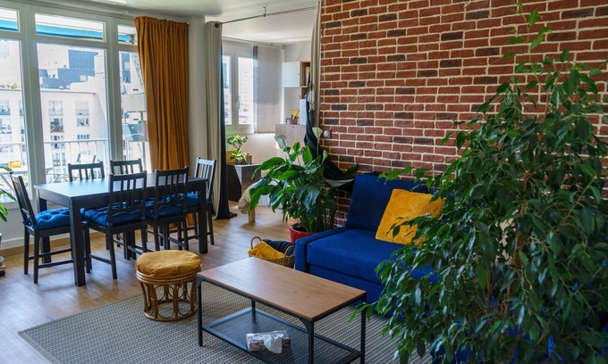 Vitry-sur-Seine Apartment | Grand Appartement 6 Voyageurs à 10min de Paris