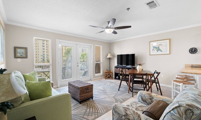 Ono Island Condo | Grand Caribbean West 311 | Walk to Beach | Community Pool