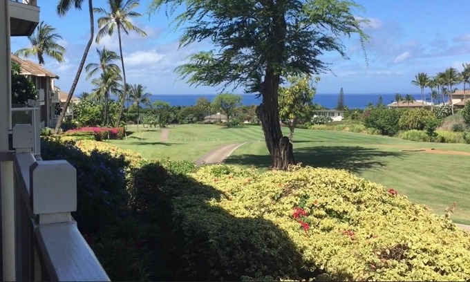 Wailea Condo | Grand Champions 89 Lovely 2 BR/2 BA ocean view condo. Cold A/C! No stairs!