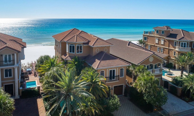 Fort Walton Beach - Destin House | Grand Marquix|Private Deeded Beach|Gulf Front Retreat w/views|Private Pool