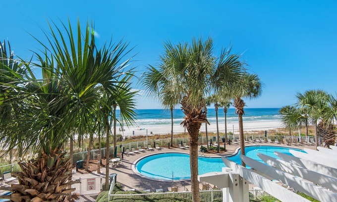 Panama City Beach Condo | Grand Panama: 3rd floor Gulf Front, Dogs Considered. Free Dolphin Cruise +More