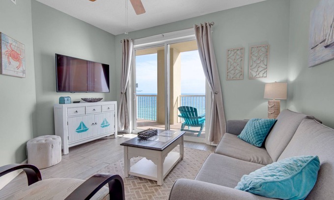 Panama City Beach Condo | Grand Panama Resort, Updated, 2 Beach Chairs & Umbrella Included!