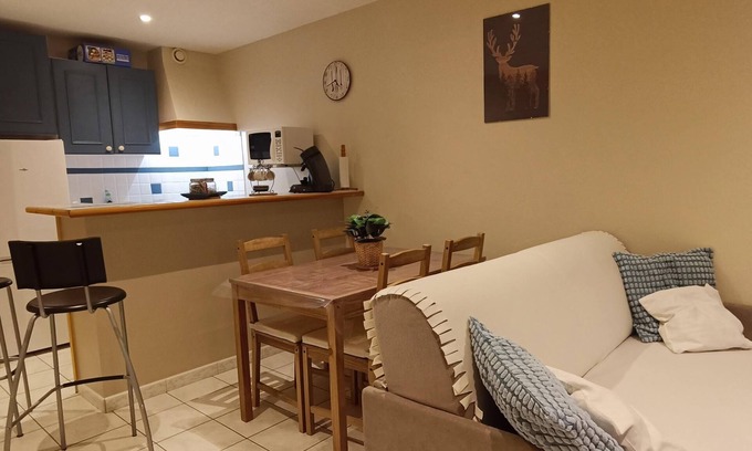 Barcelonnette Apartment | Grand Studio 3 Personnes Idéalement Placé