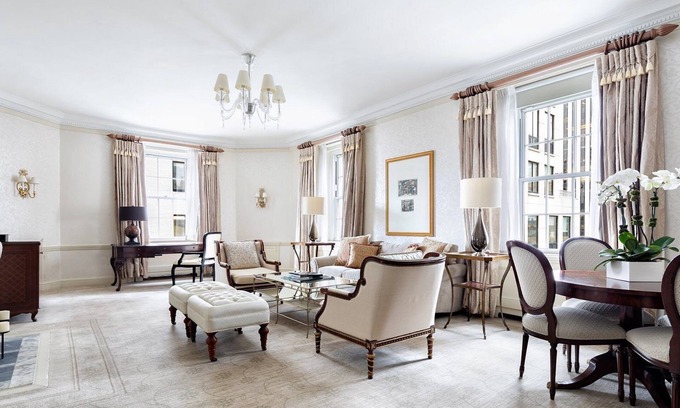Central Park South Hotel | Grand Suite 2 Bedroom, Central Park, The Pierre, Near NYC Highlights