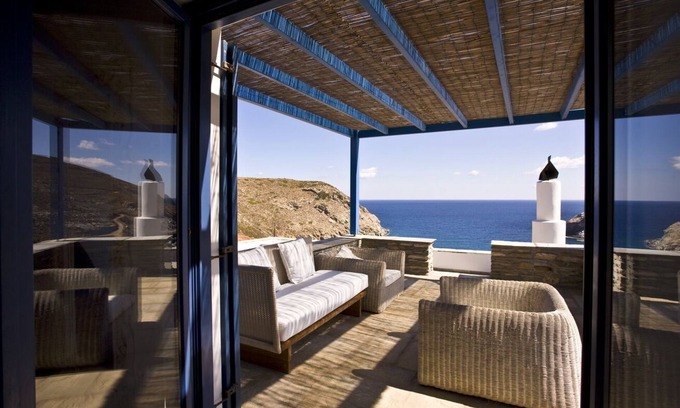 Andros Villa | Grand Villa for Families with panoramic Sea View