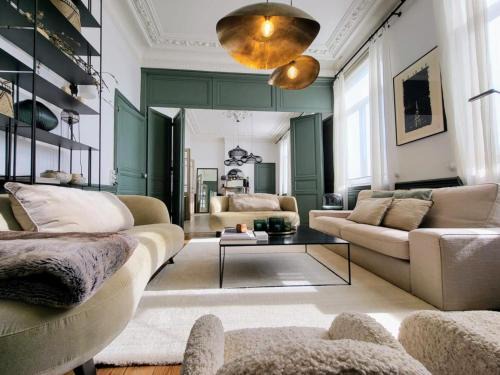 Abscon House | Grande Maison Bourgeoise avec Cour Privative, 5 Chambres, WiFi, Proche Commerces et Nature - FR-1-510-186