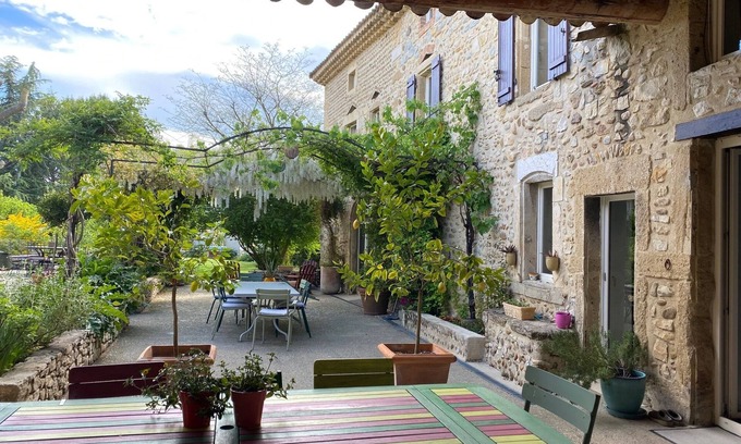 Allex House | Grande Maison Dans la Drôme, Ancienne Magnanerie du 18ème, 14 Couchages