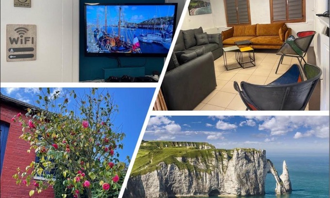 Fecamp House | Grande maison de pêcheur, confortable et accueillante