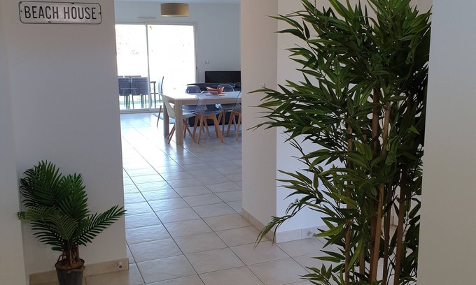 Bias House | Grande Maison Récente au Calme Proche de la Plage