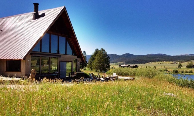 West Yellowstone House | Grandpa's Cabin - great family retreat with a view