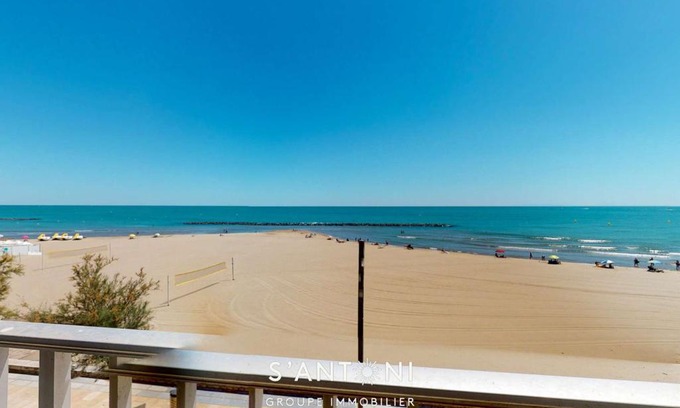 Le Grau-dʼAgde Apartment | Grau d'Agde : Appartement 3 pièces en bord de mer - FR-1-423-256