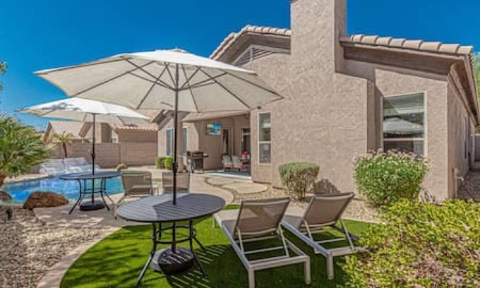 North Scottsdale House | Grayhawk 4bd Heated Pool Golf Retreat