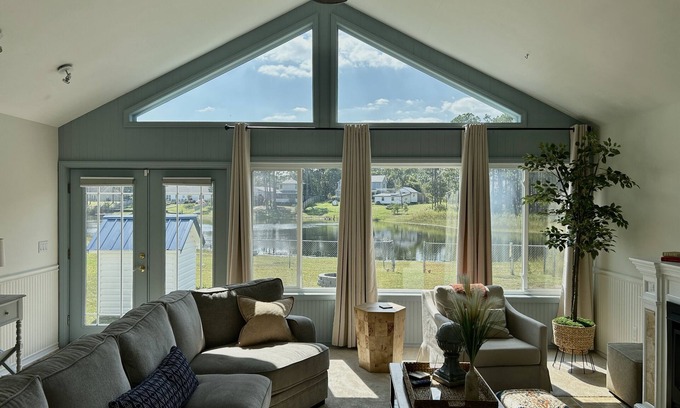 Boiling Spring Lakes House | Great 4 Golf! Waterfront House In Southport, Close To Beaches