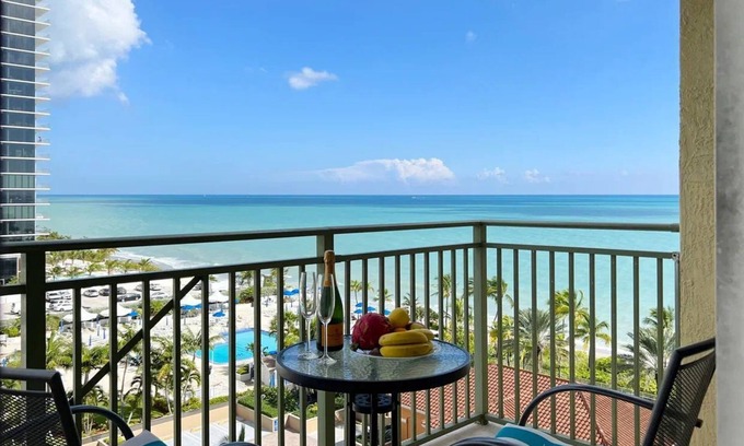 Hallandale Beach Condo | Great apartment really on the beach!