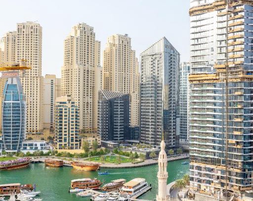 Dubai Marina Apartment | Great balcony!