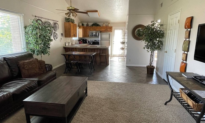 St. George Condo | Great Deck for Spectacular Sunrises in Sports Village