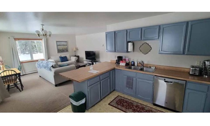 Moose Creek House | Great family retreat! Spread out in this large 2 bedroom apartment, unit #3
