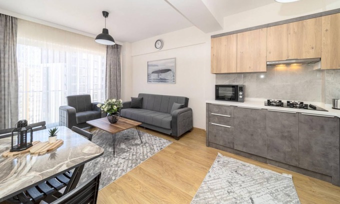 Kepez Apartment | Great Flat with Shared Pool in Kepez