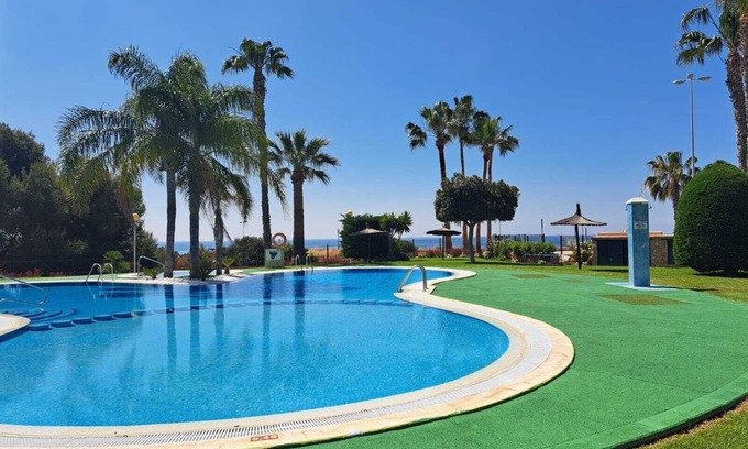 Orihuela Costa Apartment | Great ground floor holiday apartment by the sea to cabo roig