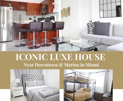 Allapattah House | GREAT Luxe House NEAR Downtown & Marina in Miami