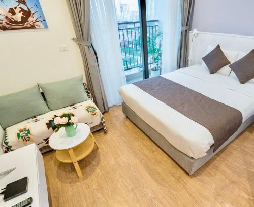 Tu Liem Apartment | Great Studio Apt Near My Dinh Stadium And Marriott Hotel
