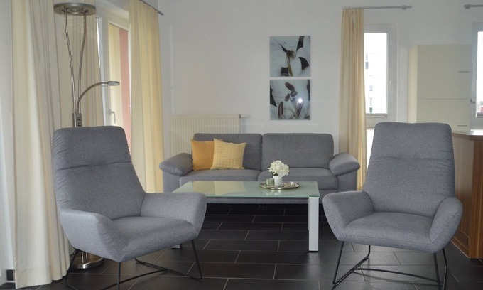 Schillig Apartment | Great vacation apartment on the North Sea with south-facing balcony and sauna - 200 m to the beach