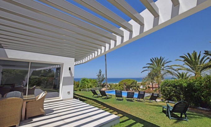 Atlanterra Villa | Great villa with pool and sea views, for 8 people. FREE WIFI