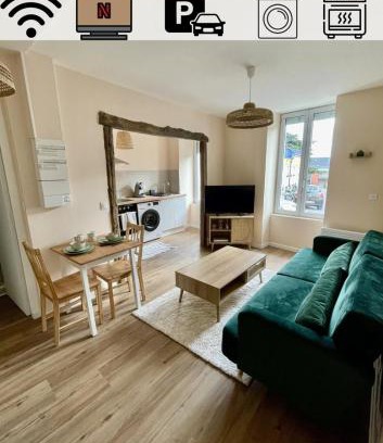Vierzon Apartment | Green Book - T2 avec parking
