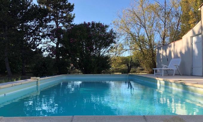 Le Chateau-d'Oleron House | Green paradise with private pool – Peaceful haven near Château d’Oléron