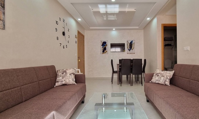 Quartier d'Ouled Oujih Apartment | Greenappart : Appartement Entier Trés Bien Meublé
