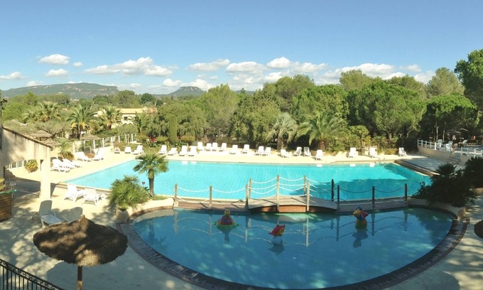 Roquebrune-sur-Argens House | Greenchalet on the Campsite Leï Suves, a family-friendly camping site
