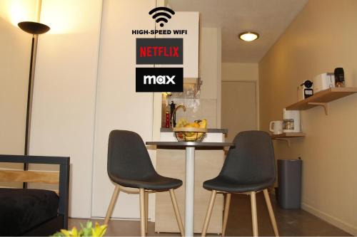 Quartier Hyper-Centre Apartment | Grenoble hyper-centre + WiFi + Netflix