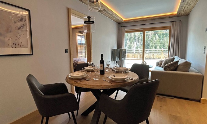 Grimentz Apartment | Grimentz Apartment – Terrace & Ski-in/Ski-out