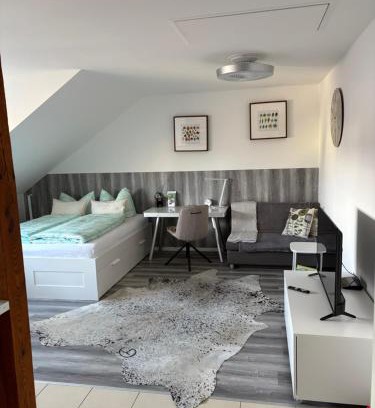 Fuerth Apartment | Große moderne Ferienwohnung mit Klimaanlage, Parkplatz inklusive TOP !