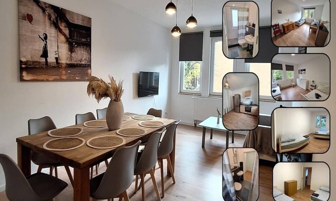 Wehringhausen Apartment | Große Zentrale 4-zimmer-wohnung für 8 Personen in Hagen