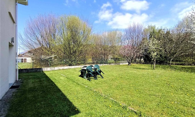 Aix-les-Bains Apartment | Ground Floor Apartment with Garden and Terrace in Quiet Area Near Lake