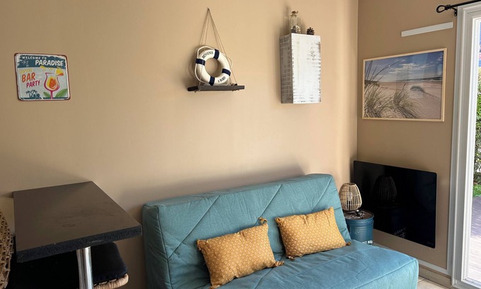Cabourg Apartment | Ground floor apartment near the sea 32m2