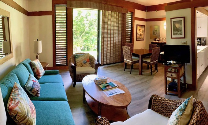 Poipu Condo | Ground-Floor Beachside 1BR Retreat with Private Patio, Lawn, Pool & Health Club