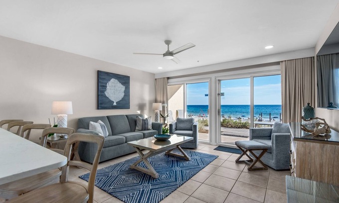 Crystal Beach Condo | GROUND FLOOR CONDO ON THE GULF BEACH