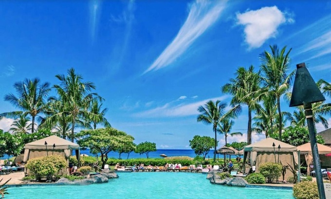 Honokowai Condo | Ground Floor Largest 1BR w/yard at Prestigious Honua Kai K146