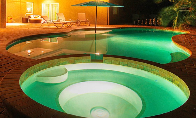 Holmes Beach House | Ground Floor Luxury Villa in Prime Location, Steps to Beach, Heated Pool/Spa