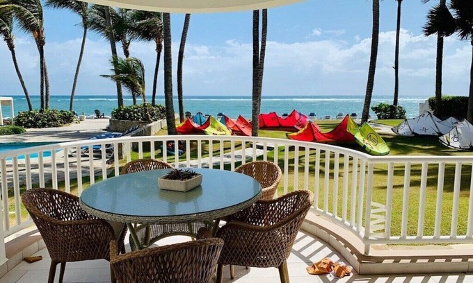 Cabarete Condo | Ground Floor Oceanfront on Kite Beach