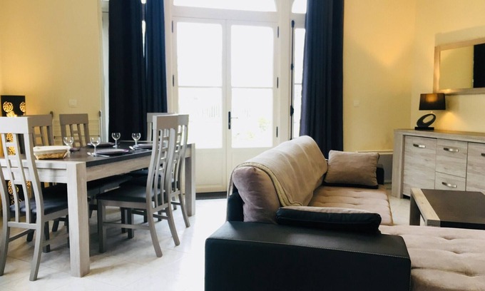 Cabourg Apartment | Ground Floor Renovated 2-Room Apartment Near Cabourg Center with Private Garden